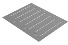 Malla radiante para suelos de tarima