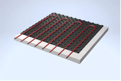 Panel de suelo radiante