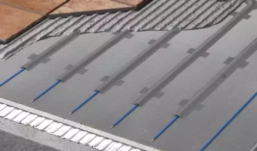 Aplicación hilo radiante DWS